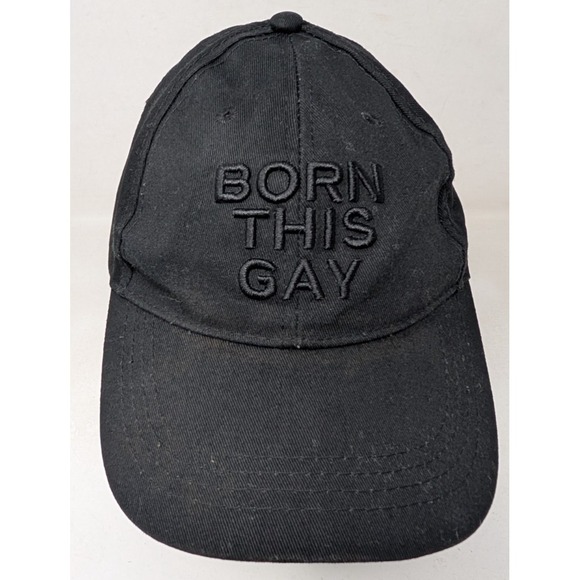 Zaddy Earth Other - Zaddy Earth Born‎ This Gay Black Baseball Hat Cap Strapback LGBTQ VTG